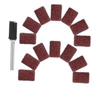 Homoyoyo Kit de Tambours de Ponçage pour Outils Rotatifs Manchons Abrasifs Miniatures et Tige Accessoires de Ponçage pour et et Polissage