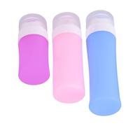 Homoyoyo Kit de Voyage en 6 Bouteilles Étanches Réutilisables Contenants Anti-Fuite pour Lotion et Huile Essentielle Accessoires de Voyage Pratiques