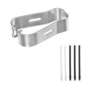 Homoyoyo Kit d'entretien Stylet Tactile 5 Pointes De Rechange Blanches avec Outil De Retrait pour Tablettes Galaxy S3 T820 T825 S4 T830 T835 Utilisateurs De Tablettes Couleur Noire