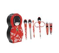 Homoyoyo Kit Manucure Japonais Acier Inoxydable Outils De Soins Des Ongles Ergonomiques Pour Hommes Et Femmes Coupe-ongles Ciseaux Et Accessoires Complets Pour Voyage Et Toilettage Quotidie