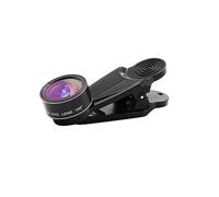 Homoyoyo Kit Objectifs pour Téléphone Portable Objectif Fisheye Super Grand Angle Macro Et Téléconvertisseur pour Photographie Mobile