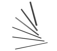 Homoyoyo Kit Réparation 6 Pièces Tiges Creuses Fibre de Carbone 10 Cm Inserts pour Bâtons de Pêche, Connecteurs Légers Résistants, Équipement pour Réparation Segments de Canne