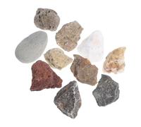 Homoyoyo Kit Scientifique de Géologie 1 Coffret de Spécimens de Roches et Minéraux Variés pour Enseignement Scolaire, Laboratoire et Collections Pédagogiques Boîte de Rangement Organisée