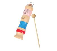 Homoyoyo Kit Tricotin Bois pour DIY Outil de Tricotage avec Aiguille Accessoire pour Bracelets et Colliers Adapté à Laine et Coton Cadeau pour Amateurs de Tricot