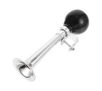 Homoyoyo Klaxon de Vélo à Air Manuel en Métal pour VTT et Vélo de Route Puissante Son Clair Accessoire Sécurité Cyclisme en Plein Air Compatible Guidon Standard