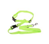 Homoyoyo Laisse Mains pour Chien à La Taille, Corde en Nylon Résistant, Ajustable, Verte, pour Course Et Promenade, pour Chiens Actifs Et Sportifs