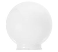 Homoyoyo Lampadaire Acrylique Blanc Globe Éclairage Globe De Remplacement Abat-Jour en Verre 9. 5Cm Abat-Jour Clair Moderne pour Appliques Murales Suspendues