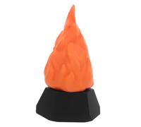 Homoyoyo Lampe Flamme Factice USB Rechargeable Modes Effet Flamme Vacillante LED pour Halloween Camping Patio Décoration Intérieure Extérieure
