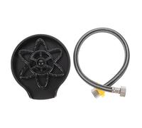 Homoyoyo Lave-tasses Automatique pour Évier Pression Élevée en Abs, Rince-verres et Bouteilles, Accessoire Cuisine Pratique pour Bar, Maison et Restaurant,