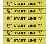 Homoyoyo Ligne de Lancer pour Fléchettes 60x10 Cm, Marqueur au Sol Visible et Résistant, Accessoire de Jeu pour Parties et Soirées de Fléchettes, Guide Précis pour Joueurs Sportifs