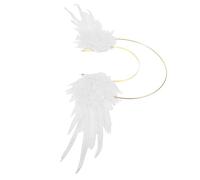 Homoyoyo Lolita Headdress Unique Angel Devil Wing Headband Gothic Hair Accessories for Costume Parties and Halloween