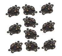 Homoyoyo Loquet Vintage de Zinc pour Boîte Fermeture Charnière Silencieuse pour Coffrets à Bijoux Armoires et Meubles Petits Lot