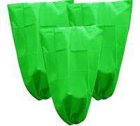 Homoyoyo Lot 3 Housses Non Tissées de Protection Plantes Potagères 80X60Cm Cordon Serrage Vert pour Couverture Jardin Hivernage Anti-Gel