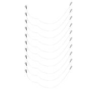 Homoyoyo Lot de 10 Fils de Coupe en Acier Inoxydable 32 Cm pour Trancheuse à Gâteau, Fil à Découper le Gâteau, Accessoires Découpe Gâteaux, Utilisation Polyvalente pour Pâtisserie Cuisine