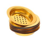 Homoyoyo Lot de 10 Inserts en Fer Perforés Dorés pour Brûleur D’Parfum Coupelles 79X10 CM Récupérateurs de Cendres Universels pour Charbon et Résine Accessoires Décoratifs pour