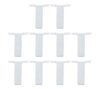 Homoyoyo Lot de 10 Supports pour Cadres Photo en Aluminium Supports de Table Robustes et Compacts pour Bureau et Exposition Stable des Photos et Œuvres d'art