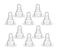 Homoyoyo Lot de 10 Tétines Silicone pour Bouteille de Bière Accessoires de Jeux pour Boissons Adultes Fêtes Entre Amis