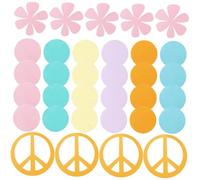 Homoyoyo Lot de 100 Confettis en Papier Rond Arc-en-Ciel Décoration de Table pour Fête et Mariage Dispersion de Papier Fleuri Coloré pour Anniversaire et Shower