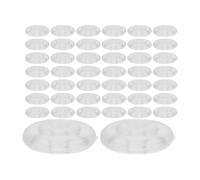 Homoyoyo Lot de 100 Disques de Ligne de Pêche en Abs Grands Disques Arrêts pour Leurres Blocs de Ligne Coulissants Polyvalents Accessoires Légers pour Matériel et Engins de Pêche en Eau