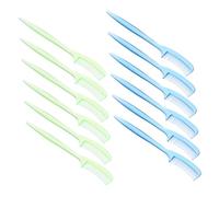 Homoyoyo Lot De 100 Peignes à Cils Mini En Plastique, Brosse à Cils Et Sourcils Multifonction, Taille Compacte, Pour Femmes Et Maquillage Quotidien, Usage Professionnel Et Personnel