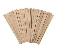 Homoyoyo Lot de 1000 Attaches Torsadées en Papier Kraft 12 CM Liens Multifonctions Paquet à Bonbons et Emballages Pâtisserie Accessoires Pratiques pour Fête Stockage Alimentaire et
