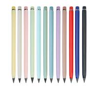 Homoyoyo Lot de 12 Crayons Éternels sans Encre Crayons à Dessin pour Étudiants Couleurs Variées Pastel et Classiques Légers et Pratiques pour Croquis et Écriture Quotidienne
