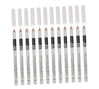 Homoyoyo Lot de 12 Crayons Eye-Liner Blancs Imperméables pour Surlignage des Yeux Crayons Maquillage 1 Boîte Utilisation Facile Maquillage de Nuit