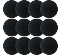 Homoyoyo Lot de 12 Filtres à Charbon Désodorisants pour Poubelles Cuisine Rouges Filtre à Poubelle Rond Adaptable Accessoire Filtrant Anti-Odeur Éponge Filtrante Compacte pour