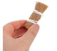 Homoyoyo Lot de 12 Mini Bottes de Foin Décoratives pour Maison de Poupée Fausse Paille Naturelle Miniature Accessoires de Loisirs Créatifs Modèles Miniatures Polyvalents pour Dioramas