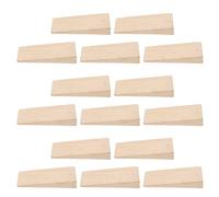 Homoyoyo Lot de 15 Cales en Bois de Hêtre 1,3 Cm pour Manche D’outil Agricole, Accessoires de Fixation pour Hache et Marteau, Coins Robustes pour Fendre Bois, Kit Pratique pour Jardinage