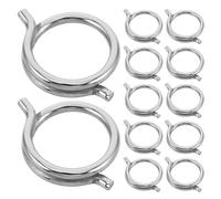 Homoyoyo Lot de 15 ressorts de rechange robustes pour ciseaux à volaille et ciseaux de cuisine en acier à ressort avec installation facile à faire soi-même pour une utilisation dans les cuisines et