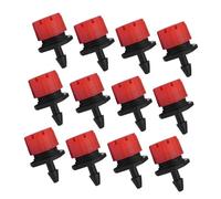 Homoyoyo Lot de 150 Goutteurs D'irrigation Réglables Rouge pour Jardin et Potager, Système Goutte à Goutte Micro-arroseur Anti-colmatage, Débit Modulable pour Arrosage Précis