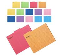 Homoyoyo Lot de 16 Chemises de Classement Papier Colorées Organiseurs Multifonctions pour Dossiers de Bureau et Partitions Musicales Pochette Rangement Documents pour École et Entreprise