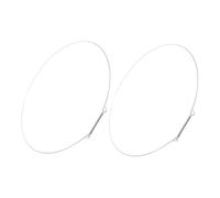 Homoyoyo Lot De 2 Anneaux De Retenue En Fil D’acier Inoxydable 36 Cm Pour Joint De Porte De Machine à Laver, Pince De Serrage Étanche Compatible Remplacement Pour Lave-linge à Chargement Frontal