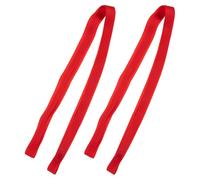 Homoyoyo Lot de 2 Bandes de Protection Anti-crevaison pour Chambre à Air de Vélo 20 Pouces, Ruban de Jante en PVC Haute Pression Rouge, Doublure Fine et Résistante pour VTT et Vélo de