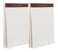 Homoyoyo Lot De 2 Bloc-notes à Feuilles Détachables en Papier, Anti-bavure et Anti-transfert D’encre, pour L’étude Bureau