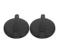 Homoyoyo Lot de 2 Boutons de Minuterie de Rechange pour Autocuiseur Électrique et Cuiseur à Riz Bouton Rotatif Précis en Plastique Noir Réglage Minute Facile Compatible la Cuisine
