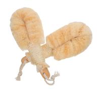 Homoyoyo Lot De 2 Brosses De Bain En Sisal Naturel Pour Le Nettoyage De La Peau Et Du Corps Brosse Exfoliante Beige Pour Le Corps