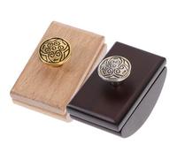 Homoyoyo Lot de 2 Buvards à Bascule en Bois pour Stylo-plume, Séchage Rapide D'encre, Tampon Calligraphie en Bois, Accessoires Scolaires pour Bureau, Couleurs Aléatoires Couleur Aléatoire