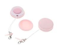 Homoyoyo Lot de 2 Chiffons Essuie-lentilles Macaron Microfibre Double-face, Tissu Lavable et Réutilisable, Nettoyant Écran Téléphone et Lunettes, sans Peluche ni Rayure, Couleur Aléatoire