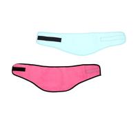 Homoyoyo Lot de 2 Colliers Rafraîchissants pour Chien Taille S Bandanas Légers en Tissu Respirant Motif Pois Rose et Vert Écharpes Rafraîchissantes pour Chiots Adaptées aux Journées