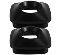 Homoyoyo Lot de 2 Couvercles Étanches pour Mixeur 2l Carré, Joints Résistants la Chaleur, Accessoires Compatibles avec Bol Mélangeur, Cuisine, Remplacement, Facile