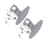 Homoyoyo Lot De 2 Crochets De Porte Pour Machine À Laver, Avec Boulon Et Ressort, Compatibles Avec Modèles, Gris