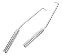 Homoyoyo Lot de 2 Crochets en Acier Massif 24 Cm pour Attacher Clôtures et Plantes Grimpantes, Outil de Ligature de Jardin Polyvalent, Fixation Rapide et Solide pour Supports de Treillis