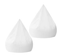 Homoyoyo Lot de 2 Doublures Intérieures Géantes pour Pouf, Housses Amovibles en Filet Respirant sans Rembourrage, Dimensions 120x130 Cm, Remplacement Pratique pour Salon, Chambre et Espace