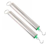 Homoyoyo Lot de 2 Dynamomètres à Ressort Cylindriques en Métal Instrument D’Expérimentation Physique Mécanique Portable Jauge de Force de Haute Précision pour Mesure Industrielle et