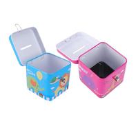 Homoyoyo Lot de 2 Jouets pour Perroquet en Fer Colorés Boîte à Pièces Éducative et Interactive pour Petits Oiseaux Intellectuel pour Entraînement et Stimulation Mentale des Oiseaux de