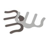 Homoyoyo Lot de 2 Pinces Porte-partitions Métalliques Universelles Clips de Notes de Musique Résistants en Alliage Couleurs Aléatoires Noir et Blanc Couleur Aléatoire Style