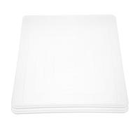 Homoyoyo Lot de 2 Plateaux Drainage Carrés en Plastique 40 CM pour Pots de Fleurs Intérieurs et Extérieurs Bac de Récupération d'eau Résistant et Adapté aux Grands Pots Soucoupe pour