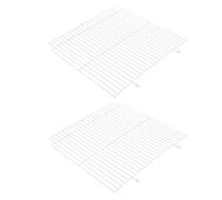 Homoyoyo Lot de 2 Séparateurs en Métal pour Cage à Hamster 47 Cm, Panneau de Séparation Solide pour Petits Animaux de Compagnie, Séparateur D'enclos Intérieur pour Hamsters, Hérissons